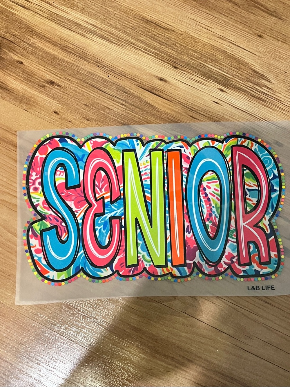 Gildan Multicolor "SENIOR" Graphic Short Sleeve Tee